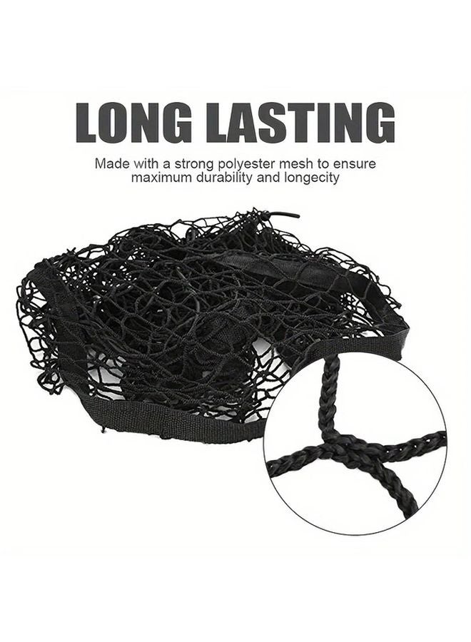 Heavy Duty Car Trunk Organizer Net With 3 Mesh Pockets 35 43x11 81x11 81 Inch For SUV Truck - Image 1